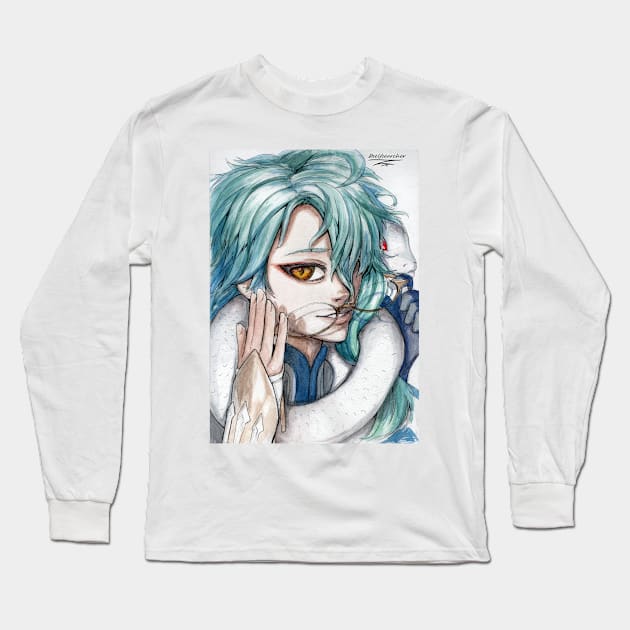 Baizhu Long Sleeve T-Shirt by Itselfsearcher